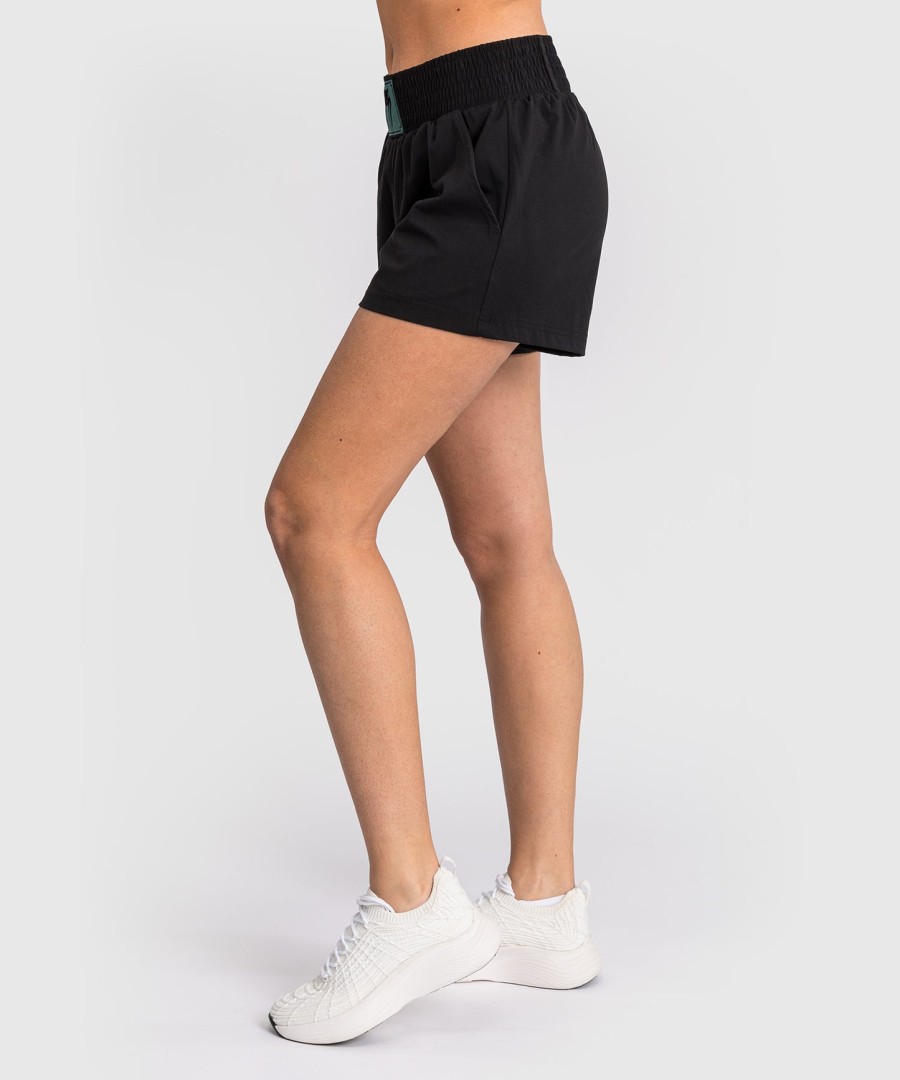 damskie spodenki treningowe venum boxing classic – czarne