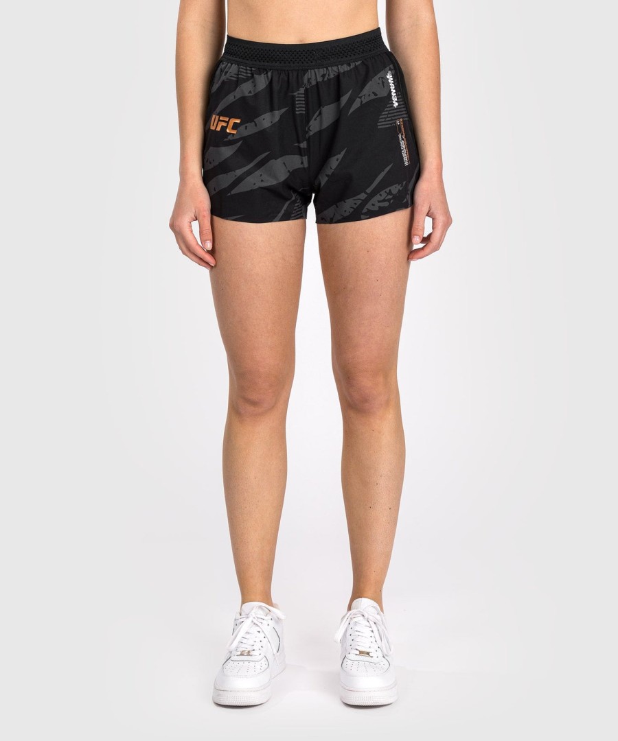 damskie spodenki ufc adrenaline by venum fight week performance short - urban camo