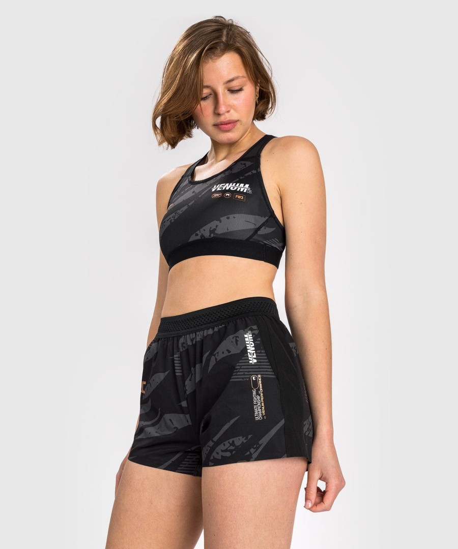 damskie spodenki ufc adrenaline by venum fight week performance short - urban camo