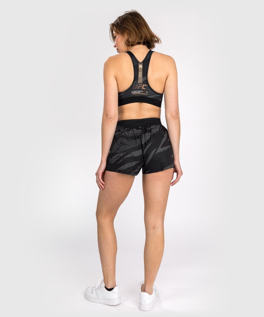 damskie spodenki ufc adrenaline by venum fight week performance short - urban camo