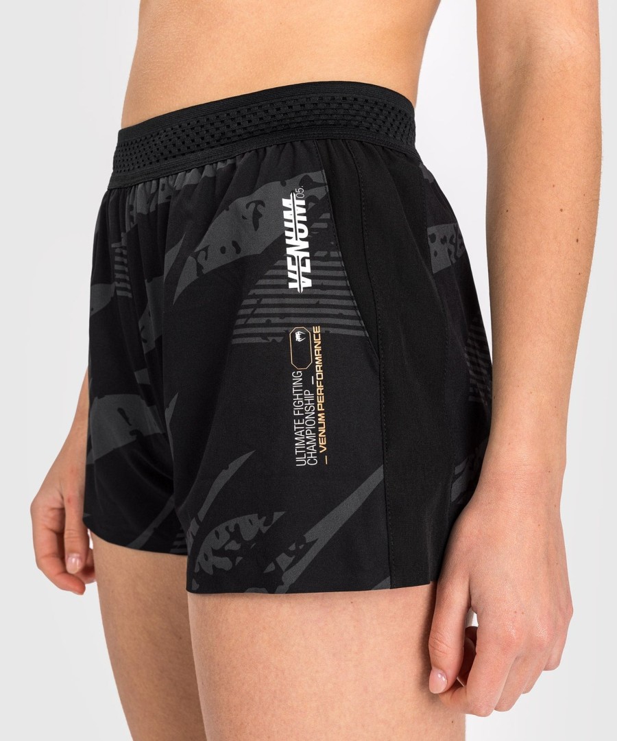damskie spodenki ufc adrenaline by venum fight week performance short - urban camo