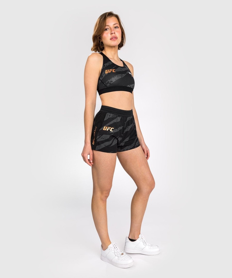 damskie spodenki ufc adrenaline by venum fight week performance short - urban camo