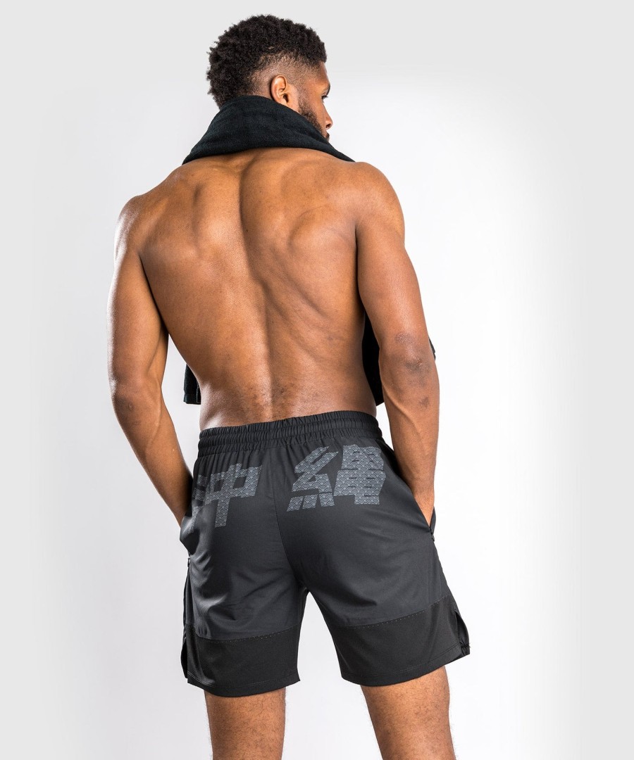 spodenki treningowe venum okinawa 3.0 – czarno-czerwone