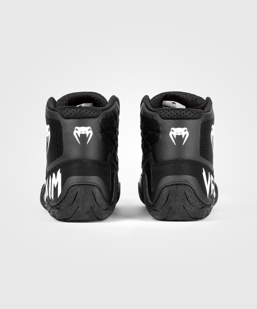 buty zapaśnicze venum elite – czarno-białe