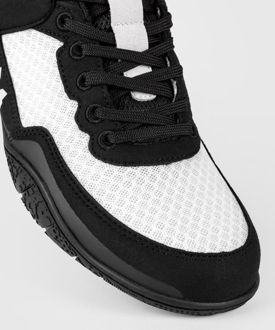 buty zapaśnicze venum elite – czarno-białe