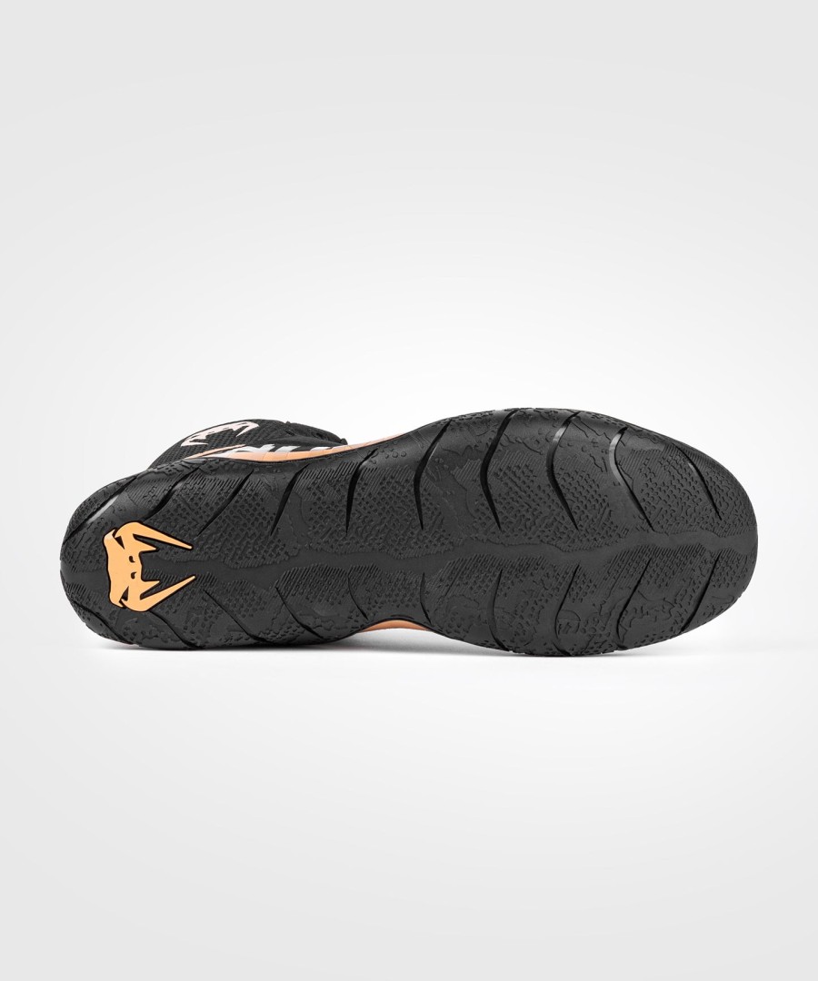 buty zapaśnicze venum elite – czarno-brązowe